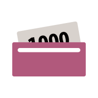 ⽉々1,000円から始められる安心