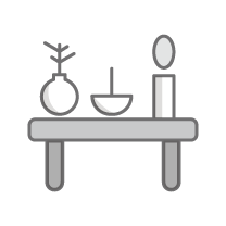 線香蝋燭枕飾り