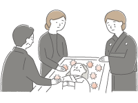 身近な方々とともに心に残るお別れをしたい